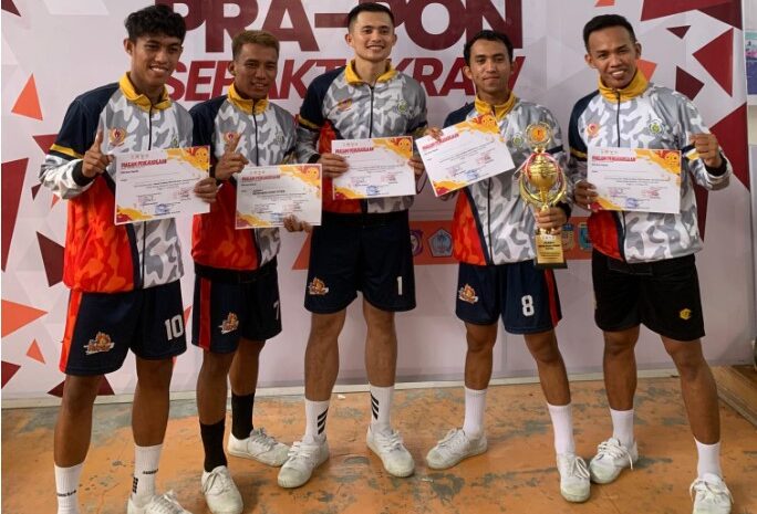 Raih Tiket PON 2024, Bripda Pangeran Kapito Harumkan Korps Tribrata di Ajang Sepak Takraw Sulteng