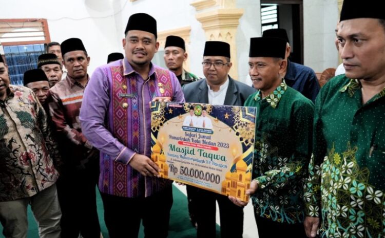 Melalui Program Masjid Mandiri, Bobby Nasution Ingin Masyarakat di Sekitar Masjid Tidak Ada Yang Kekurangan