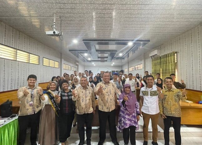 Jadi Narasumber, Kalapas Binjai Sampaikan Materi Kepemimpinan Kepada Finalis Duta Genre Kota Binjai