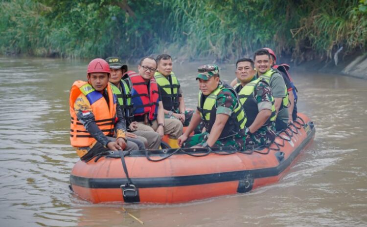 Pastikan Progres Pengerjaan, Bobby Nasution bersama Pangdam I/BB Susuri Sungai Deli sepanjang 4,1 Kilometer