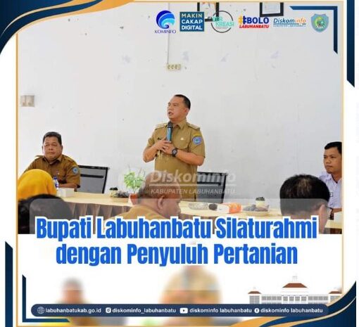  Bupati Labuhanbatu Silaturrahmi Dengan Penyuluh Pertanian