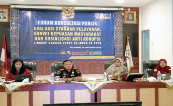  PSDKP Belawan Gelar Forum Konsultasi Publik