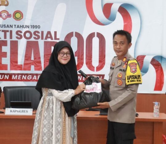  Pengabdian Akabri Tahun 1990, Polres Morowali Gelar Bakti Kesehatan dan Bakti Sosial