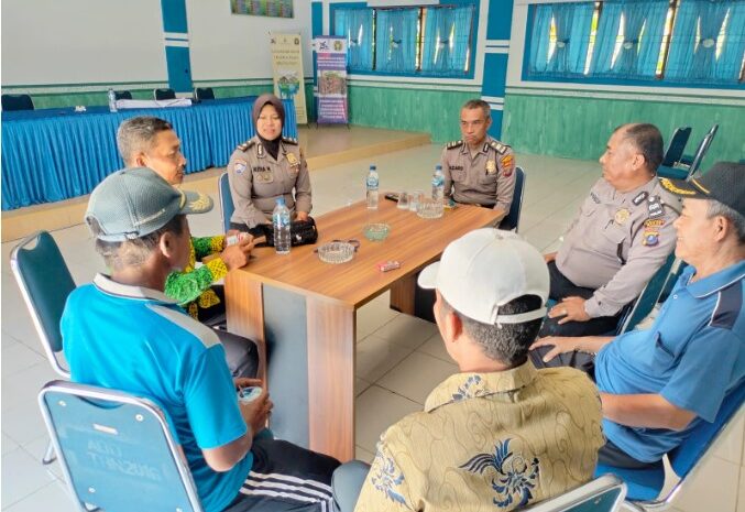  Sat Binmas Polrestabes Medan Tampung Usul Saran Warga Desa Tanjung Rejo