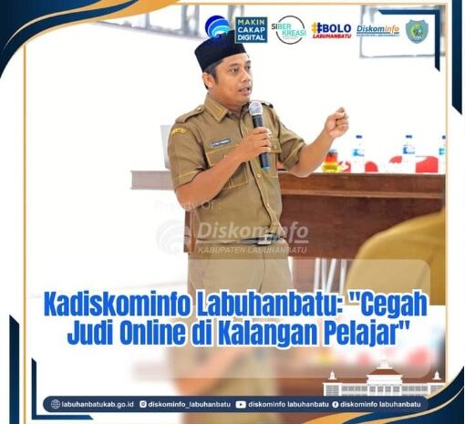 Kadis Kominfo Labuhanbatu: “Cegah Judi Online di Kalangan Pelajar”