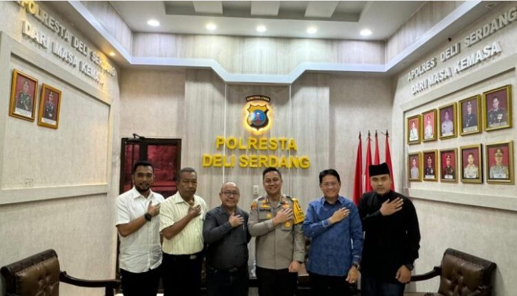 Kapolresta Deli Serdang Terima Kunjungan Silaturahmi Mabmi Kabupaten Deli Serdang