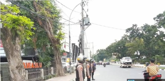 Polda Sumut Jaga Ketat Kantor KPU dan Bawaslu Selama Tahapan Pemilu