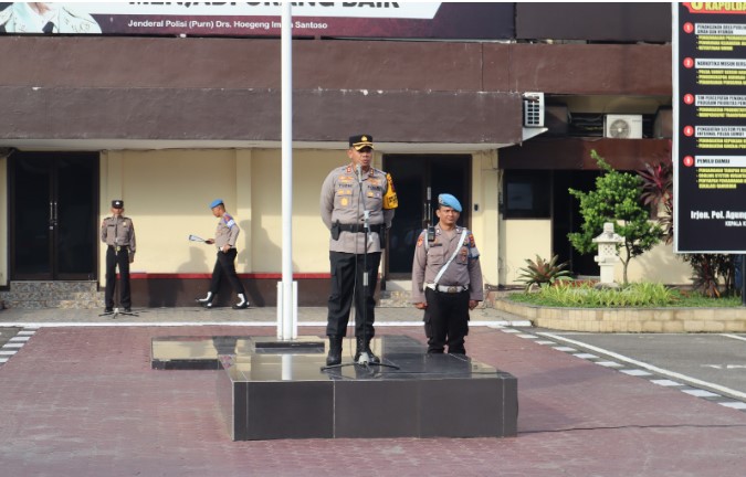  AKBP Yudhi: Kepada Personel Agar Tau Apa yang Harus Dilakukan