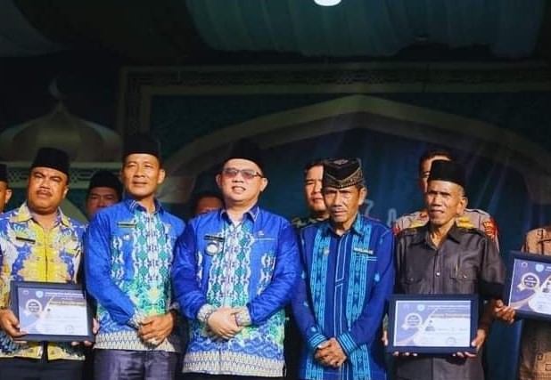  Bupati Labuhanbatu Hadiri Harja Ke-78 Desa Sennah