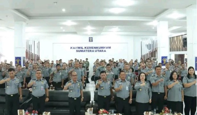 Karutan Kelas I Medan Ikuti Kegiatan Analisa Kebutuhan Sarpas dan Ankabut Anggaran Tahun 2025