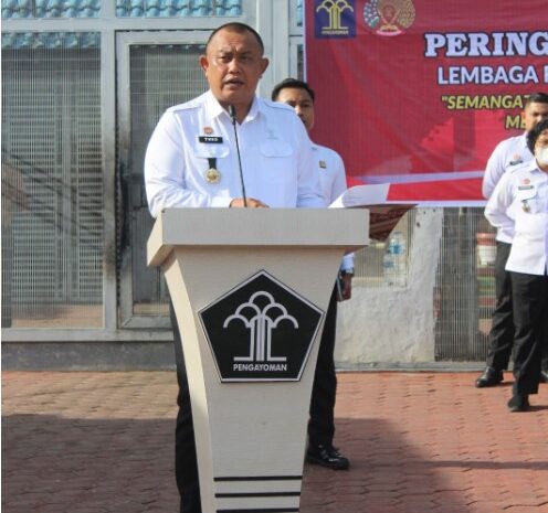 Lapas Binjai Gelar Upacara Bendera Peringatan Hari Pahlawan