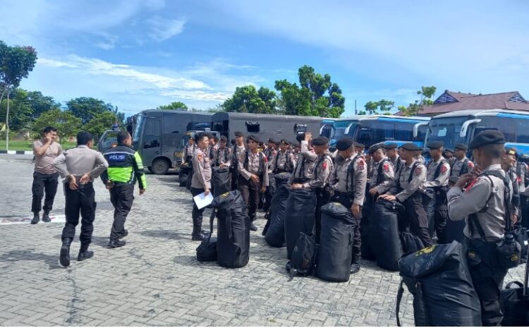  Kabag SDM Polrestabes Medan Pimpin Penjemputan 145 Siswa Ditukba Polri