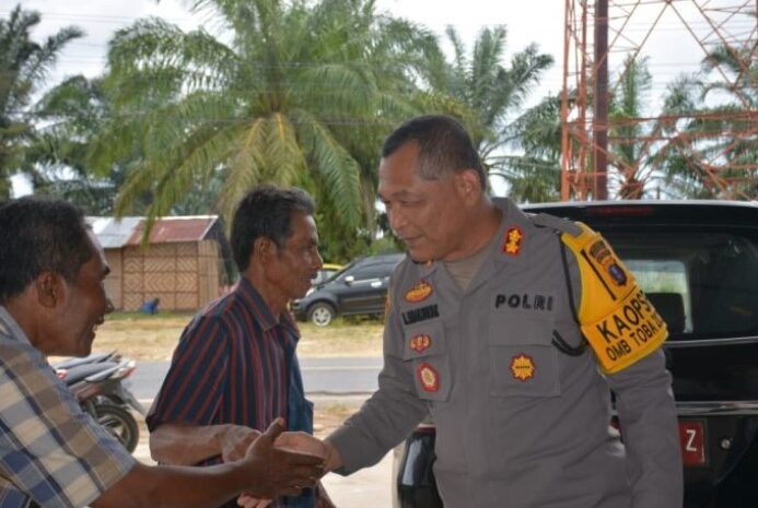 Kapolres Labusel Tatap Muka Dengan Masyarakat Antisipasi Gangguan Kamtibmas Jelang Tahun Politik