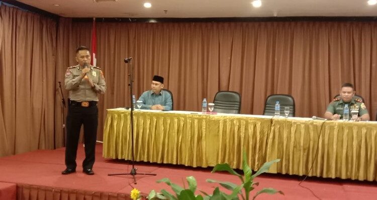  Cooling System Jelang Pemilu 2024, Polrestabes Medan Gelar Pertemuan Dengan Tokoh Agama di Hotel Antares