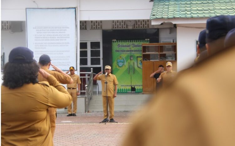  Pimpin Apel Pagi, Bupati Sergai Sampaikan Pesan Terkait Rekrutmen PPPK