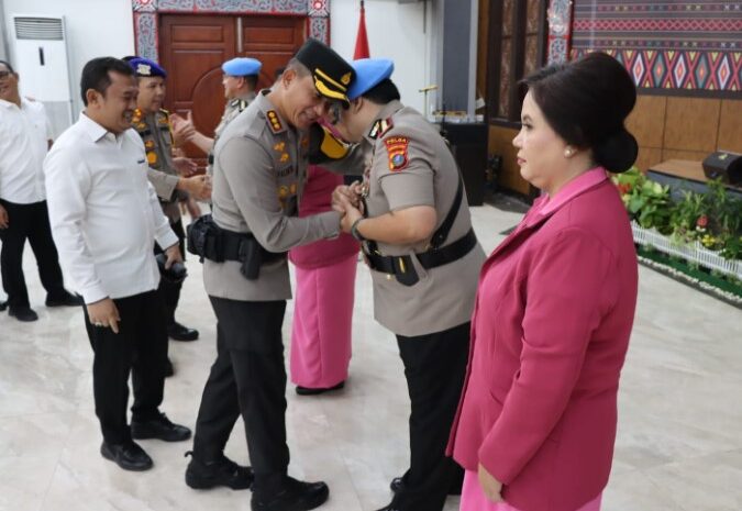  Kapolrestabes Medan Hadiri Sertijab Kabid Propam Polda Sumut