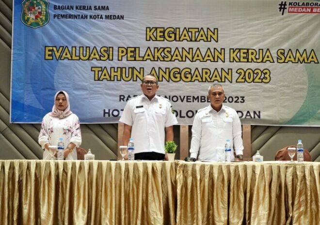  Pemko Medan Evaluasi Pelaksanaan Kerjasama di Tahun 2023