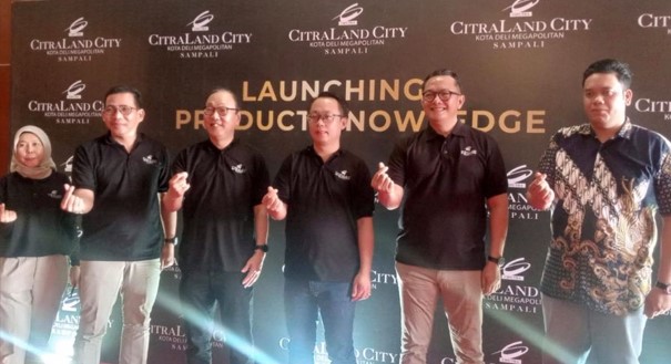  Grup Ciputra Launching CitraLand City Sampali Kota Deli Megapolitan