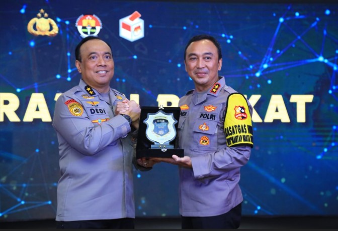 As SDM Kapolri Minta Humas Perkuat Cooling System Hingga Jaga Netralitas Pemilu 2024