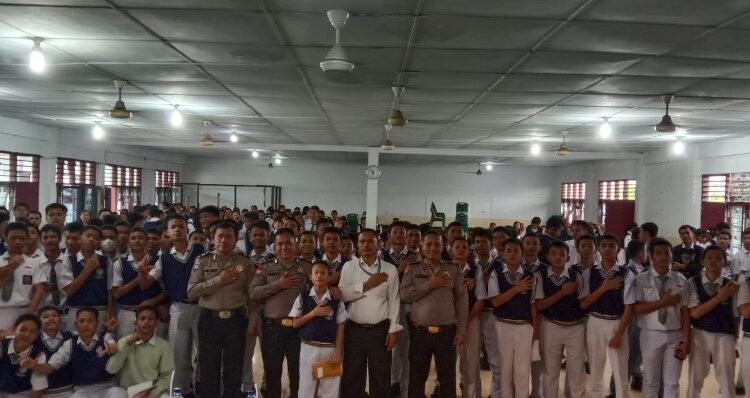  Polrestabes Medan Gelar Police Goes To School ke Yayasan SD, SMP, SMA/SMK Parulian 1 Medan