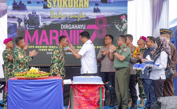  Dirgahayu Hut Ke-78 Korps Marinir TNI AL, Terima Kasih Atas Dedikasinya Bagi Kota Medan