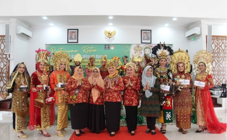 Meriahkan Pertemuan Rutin Pengayoman Kanwil Banten Dengan Lomba Fashion Show