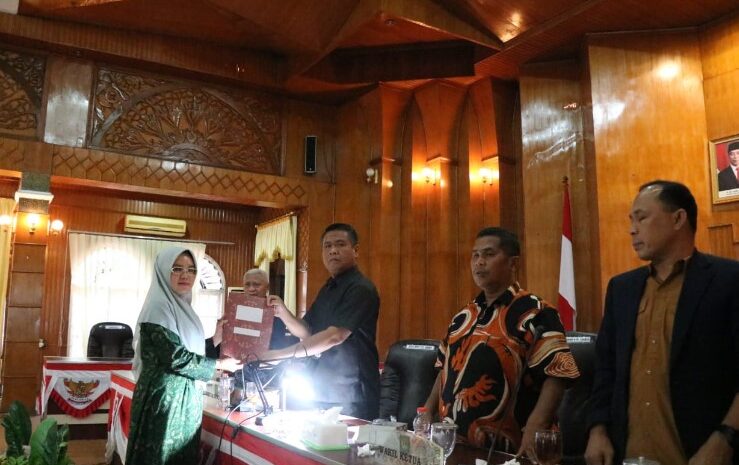 Bupati Asahan Hadiri Rapat Paripurna DPRD Masa Persidangan Ke I Tahun Anggaran 2023