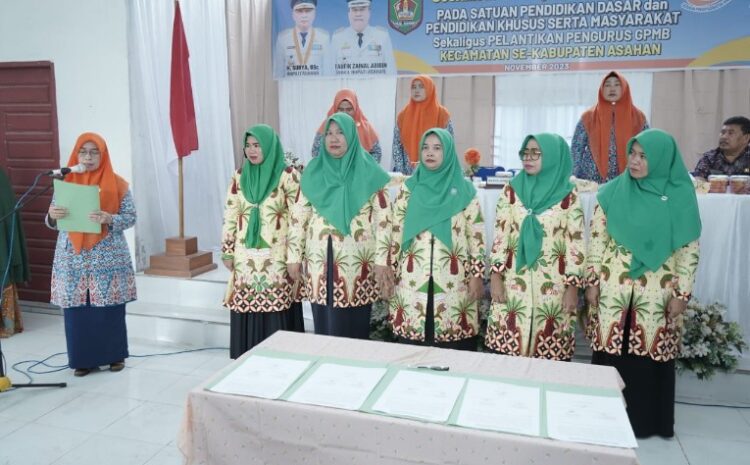  Pemkab Asahan Sosialisasi Budaya Baca dan Literasi