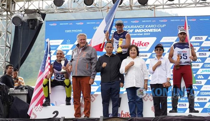  Pemerintah Kabupaten Karo Bersama Forkopimda Sambut Pembalap Event Aquabike Jetski World Championship