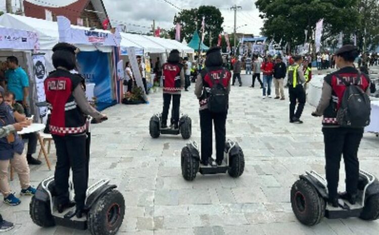  Kehadiran Polisi Pariwisata di Event Aquabike Jetski Danau Toba 2023 Berikan Kenyamanan