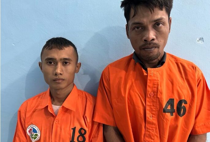 Polsek Perbaungan Ringkus 2 Pelaku Narkoba