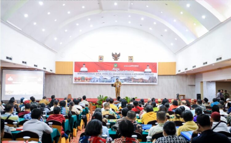  Wujudkan Rumah Ibadah Mandiri, Pemko Medan Gelar Pertemuan dengan Seluruh Pengurus Rumah Ibadah