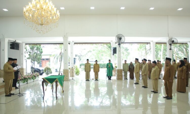  Wakil Bupati Asahan Lantik Pejabat Aministrator dan Pejabat Pengawas