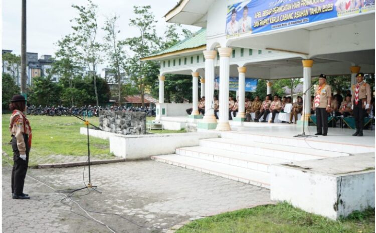  Bupati Asahan Minta Pramuka Jadi Garda Terdepan Merajut Persatuan dan Kesatuan