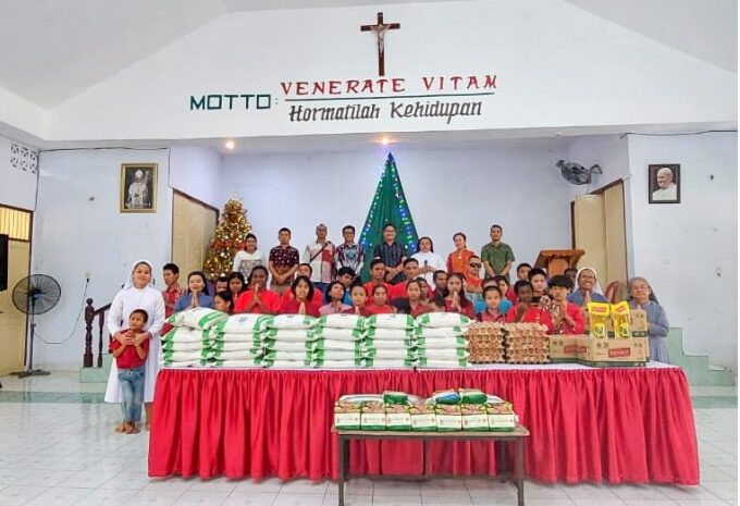  Panitia Natal Oikumene Pemko Medan Aksi Sosial ke Panti-Panti Asuhan