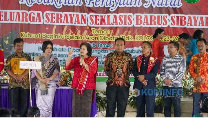  Bupati Karo: “Mari Kita Sambut Perayaan Natal Dengan Kedamaian”