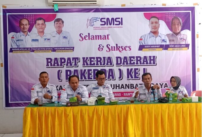 Pererat Silaturahmi dan Susun Program Tahunan, SMSI Labuhanbatu Raya Gelar Rakerda Ke I