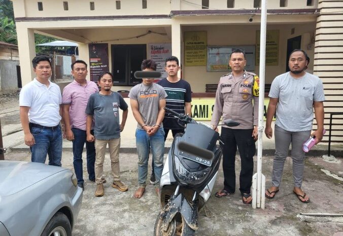  Polsekta Berastagi Ringkus Pelaku Penggelapan Sepeda Motor di Aceh Tenggara