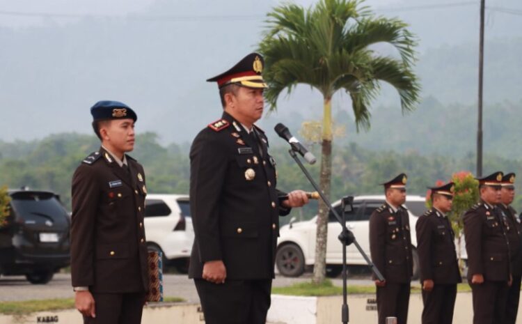 Kapolres Morowali Ingatkan Seluruh Personil, Netralitas Harga Mati Tak Boleh Dilanggar Dalam Pemilu 2024