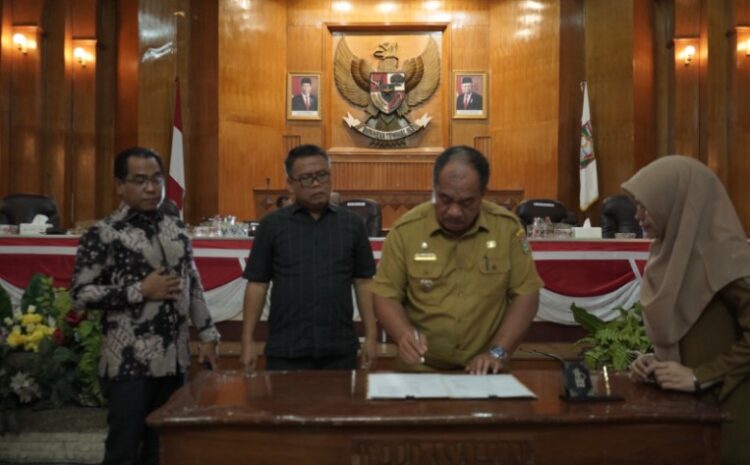 Wakil Bupati Asahan Ikuti Rapat Paripurna DPRD