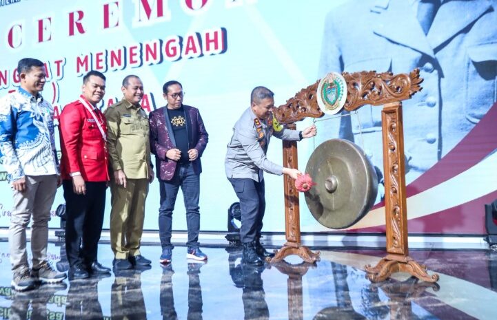 Kapolda Sumut Keynote Speker Seminar Nasional Pembukaan Kaderisasi Tingkat Menengah DPD GMNI Sumut