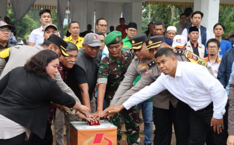 Wakapolrestabes Medan Ikuti Deklarasi Damai Bawaslu Deli Serdang