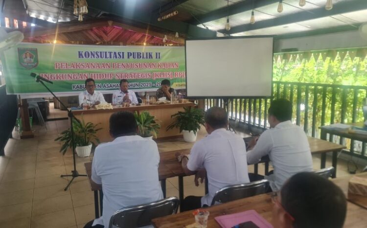  Pemkab Asahan Gelar Konsultasi KP II Penyusunan Kajian LKHS RPJPD