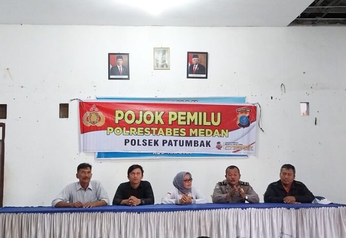 Jelang Pemilu 2024, Polsek Patumbak Pastikan Netralitas Polri