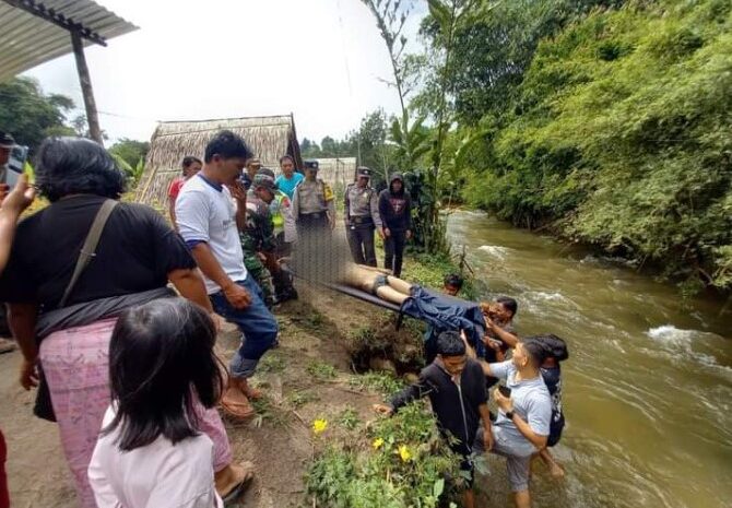 Jasad Sadar Karya Ditemukan Mengambang di Sungai Namo Elok