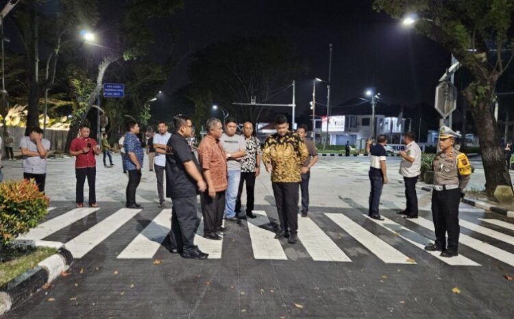 Sudah Sesuai Spesifikasi, Intersection Jalan Sudirman Sudah Bisa Dilalui