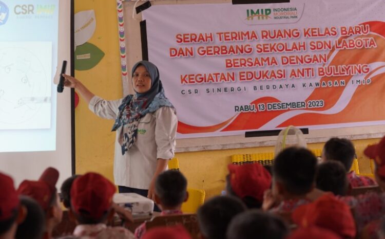  PT IMIP Edukasi Anti Bullying di SDN Labota Bahodopi