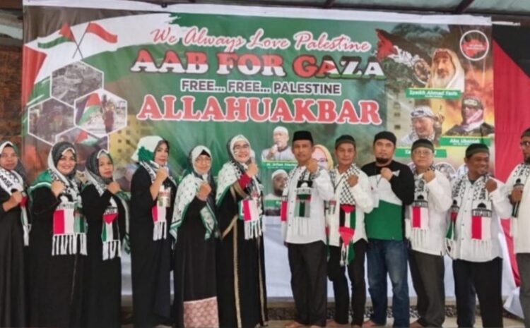  Ratusan Masyarakat Belawan Gelar Doa Bersama dan Galang Dana Untuk Palestina