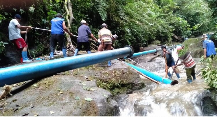  Sumber Mata Air Aek Bolon-Kabanjahe Terputus, Warga Dikhawatirkan Kekurangan Air Bersih PDAM