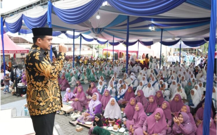  Wali Kota Medan Apresiasi Keguyuban Masyarakat Selayang Bantu Program Pemko Medan